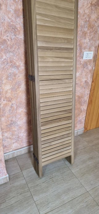 Biombo de madera 2,40x1,70