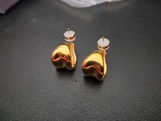 Pendientes Esculturales Oro 18K A ESTRENAR