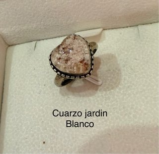 Anillos minerales naturales plata925 elige