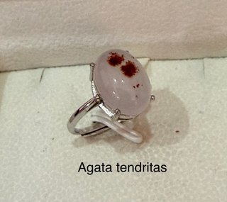 Anillos minerales naturales plata925 elige