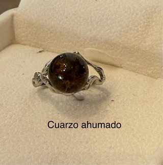 Anillos minerales naturales plata925 elige