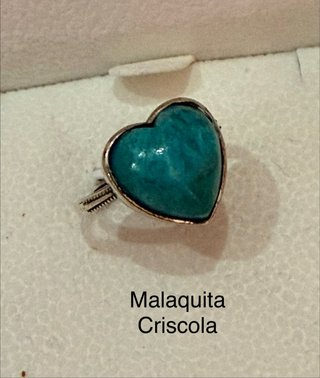 Anillos minerales naturales plata925 elige
