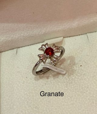 Anillos minerales naturales plata925 elige