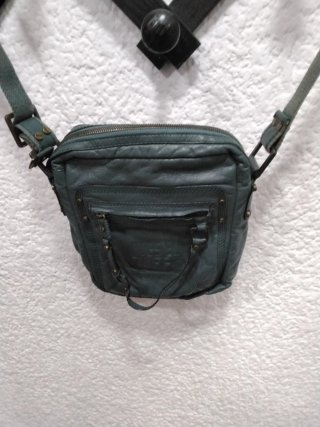 Bandolera hombre Diésel verde