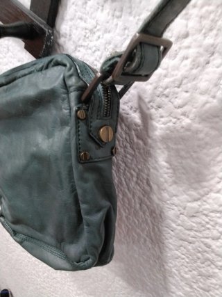 Bandolera hombre Diésel verde