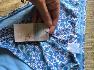 Bikini azzurro tg. L nuovo con cartellino Primark