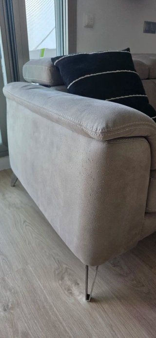 Sofá DFS chaiselong con reclinable eléctrico