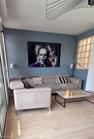 Sofá DFS chaiselong con reclinable eléctrico