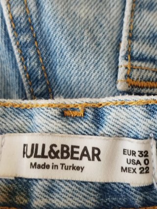 Pantalones vaqueros Pull&Bear patchwork