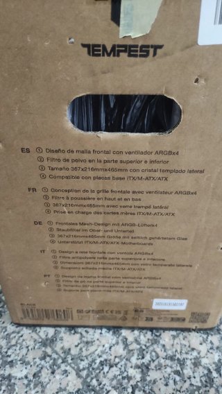 Torre PC Tempest Garrison ARGB ATX