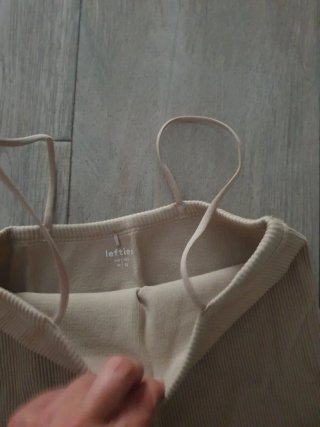 Top tirantes Lefties beige