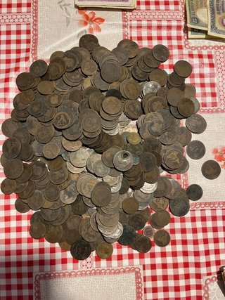 Monedas Antiguas Españolas Siglo XIX y XX.
