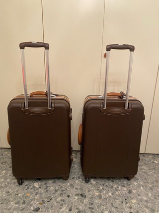 Maletas de viaje Desley Marrones