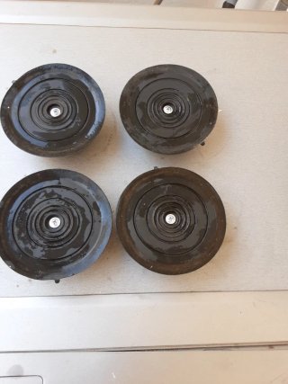 4 tacos antivibración lavadora
