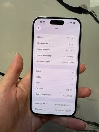iPhone 15 512GB blu