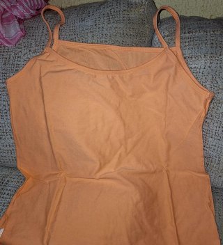 Camiseta tirantes naranja