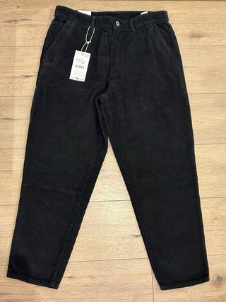 Pantalones Zara Pana Talla 44 Negro