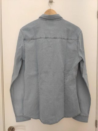 Camisa vaquera azul Talla S