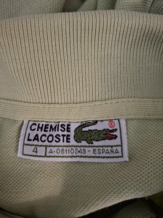 Polo Lacoste Verde