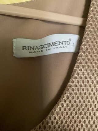 Abito Rinascimento Beige/Rosa Taglia L