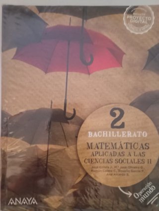Libros 2° Bachillerato