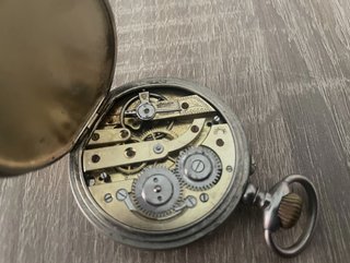 Reloj bolsillo Cylindre 10 Rubis funcionando