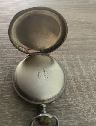 Reloj bolsillo Cylindre 10 Rubis funcionando