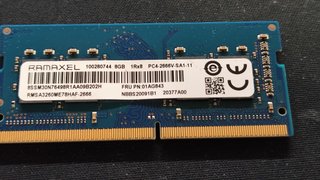 2x 8GB DDR4 SO-DIMM 2666MHz RAM Portátil