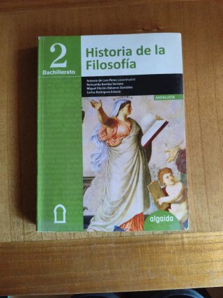 Historia de la filosofía, 2 Bachillerato