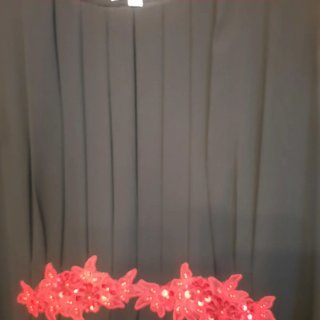 Vestido de fiesta con pedrería