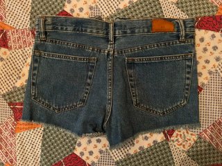 Lote 2 shorts vaqueros Mango blancos y azules