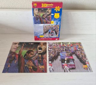 Puzzle FC Barcelona 3D y Estándar
