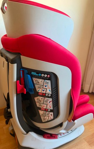 Silla coche Chicco Isofix Roja