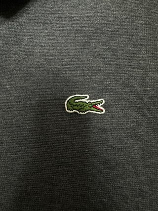Polo Lacoste Gris Classic Fit M Hombre