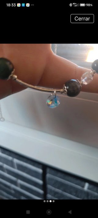 Conjunto Collar y Pendientes Plata Turquesa