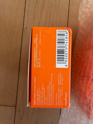 Sensore di Presenza Zigbee Sonoff 1 pz
