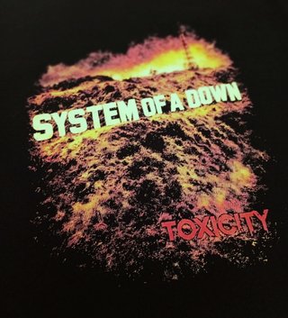 T-Shirt System of a Down Toxicity Preta