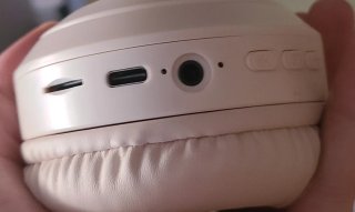 Auriculares Bluetooth Beige