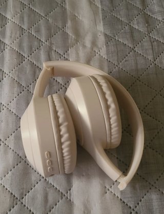 Auriculares Bluetooth Beige