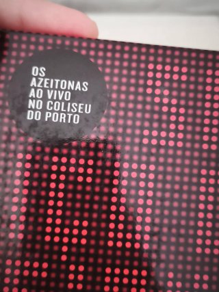CD Os Azeitonas Ao Vivo No Coliseu Do Porto