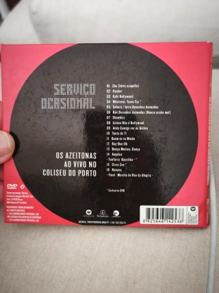 CD Os Azeitonas Ao Vivo No Coliseu Do Porto