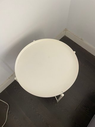 Mesa Auxiliar Bandeja IKEA GLADOM Blanca