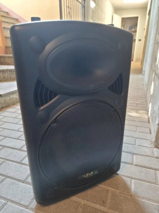 Cassa amplificata Ibiza Sound portatile funzionant