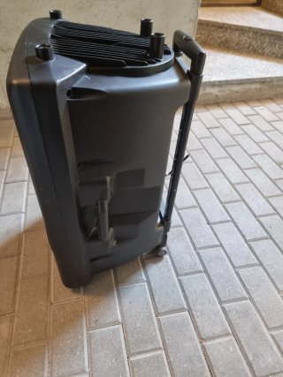 Cassa amplificata Ibiza Sound portatile funzionant