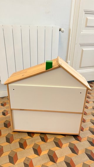 Casita de muñecas / Estantería madera Ikea