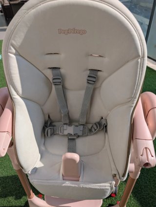 Trona Prima Pappa Peg Perego Rosa/Blanca