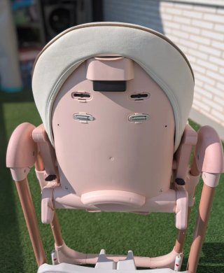 Trona Prima Pappa Peg Perego Rosa/Blanca