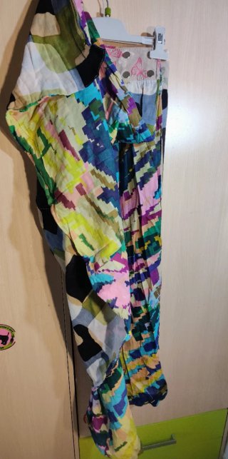 Falda Larga Reversible Vintage Gugi
