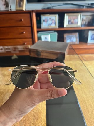 Gafas de sol Ray-Ban Round Metal Doradas
