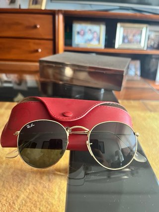 Gafas de sol Ray-Ban Round Metal Doradas